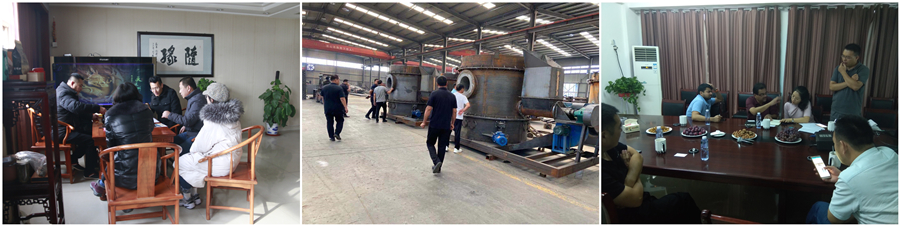 Customer visit pictures